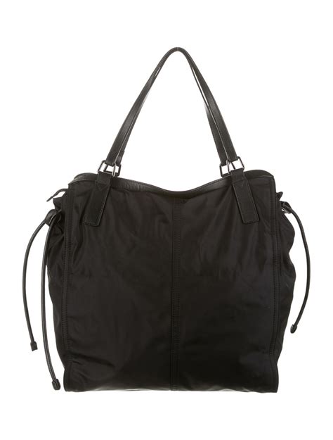 burberry packable nylon tote black|burberry tote bags outlet.